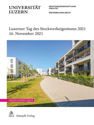 cover image of Luzerner Tag des Stockwerkeigentums 2021